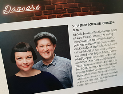 Dans och koreografi: Sofia Enros och Daniel Johansson, Mildreds kompani, Åland ELVIS Ålands projektkör 2019 swingdans Boogie Woogie Lindy Hop St Louis Shag Autentisk Jazz Stepp Tap
