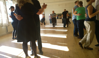 Mildreds swingskola undervisar i Balboa under workshop i Falun Dalarna 19-20 september 2015 Daniel Johansson Sofia Enros Falu dansklubb Fast Feet Club Åland på besök Mildreds på export