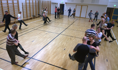 St Louis Shag class workshop Mariehamn Åland 28 februari 2015 Lärare Teachers Sofia Enros Daniel Johansson Mildreds swingskola arrangör Swingskeppet rf