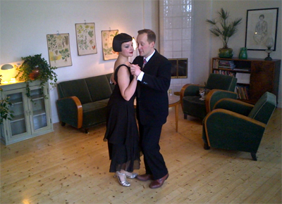 Filminspelning för musikvideo januari 2015 Sofia Enros Daniel Johansson Mildreds swingskola Åland Balboa Lindy hop Swing Foto: Minna-Lotta Kivinen Manus: Groovy Banana