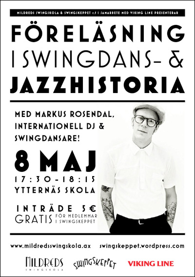 Markus Rosendal Mildreds swingskola swing föreläsning