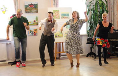Mildreds swingskola Medis vårsalong 2012