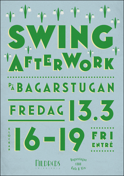 Swing After Work på Bagarstugan 13 mars 2015 arrangör Mildreds swingskola Sofia Enros Daniel Johansson Mariehamn Åland Lindy hop Balboa St Louis Shag Jazz Kulturarv kulturmiljö ftw!